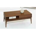 Progressive Furniture Mid-Mod Cocktail Table - 18 x 48 x 26 in. T106-01